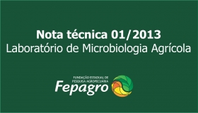 Nota técnica do Laboratório de Microbiologia Agrícola da Fepagro - Foto: Rafaela de Felippe/Fepagro (Arte)
