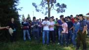 Estudantes da Escola Técnica Celeste Gobatto