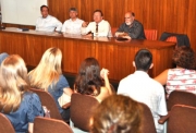 Mainardi recepciona novos servidores