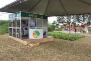 Estande da Fepagro na Expoagro Afubra em Rio Pardo
