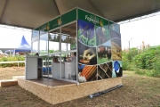 Área de Fepagro na feira.