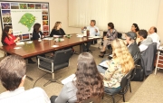 Encontro ocorreu na sala da presidência da Fepagro